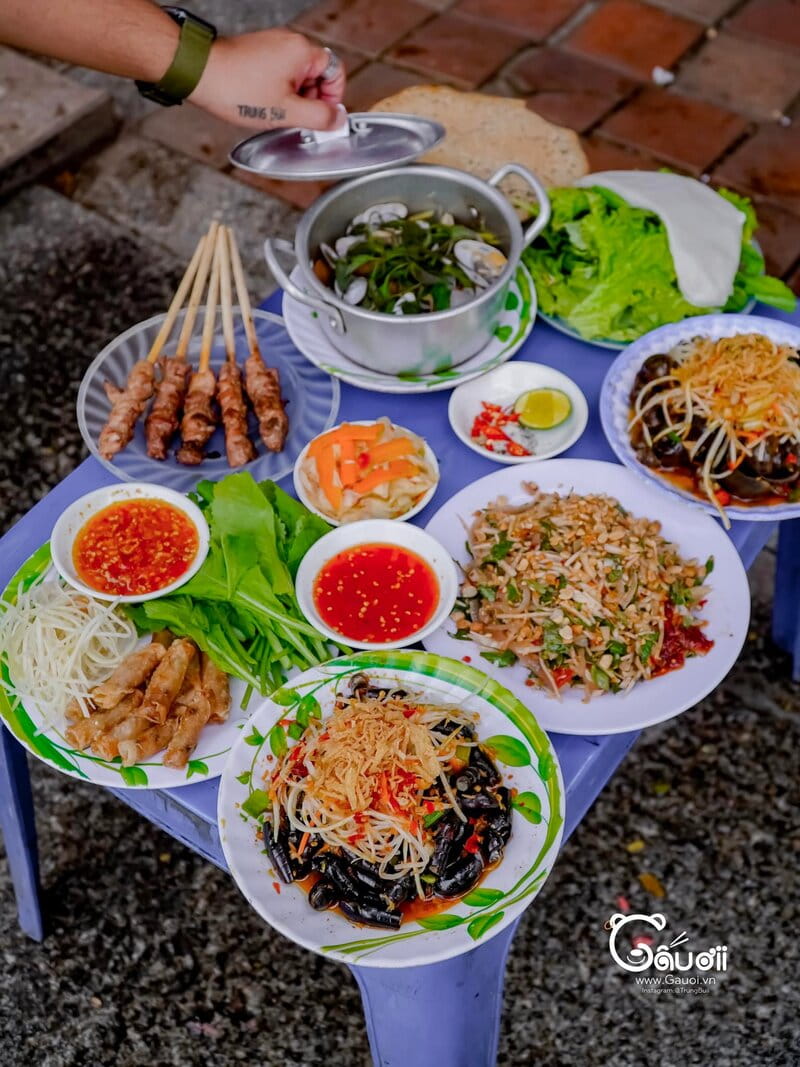 những qu&aacute;n ốc ngon Đ&agrave; Nẵng