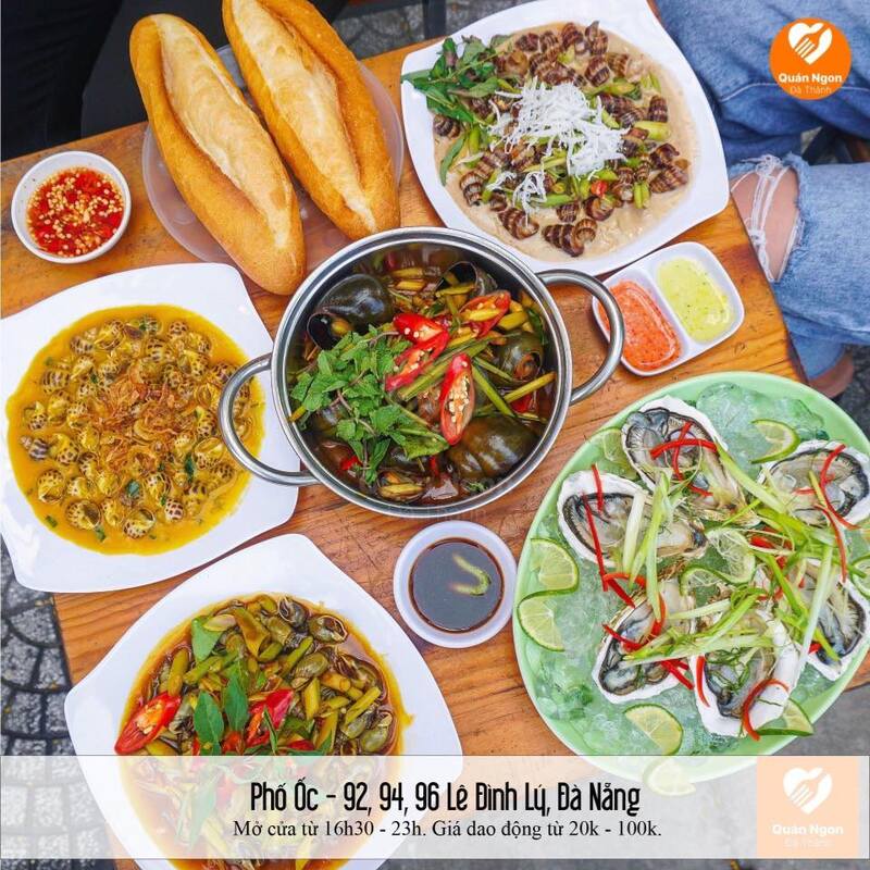 qu&aacute;n ốc ngon Đ&agrave; Nẵng