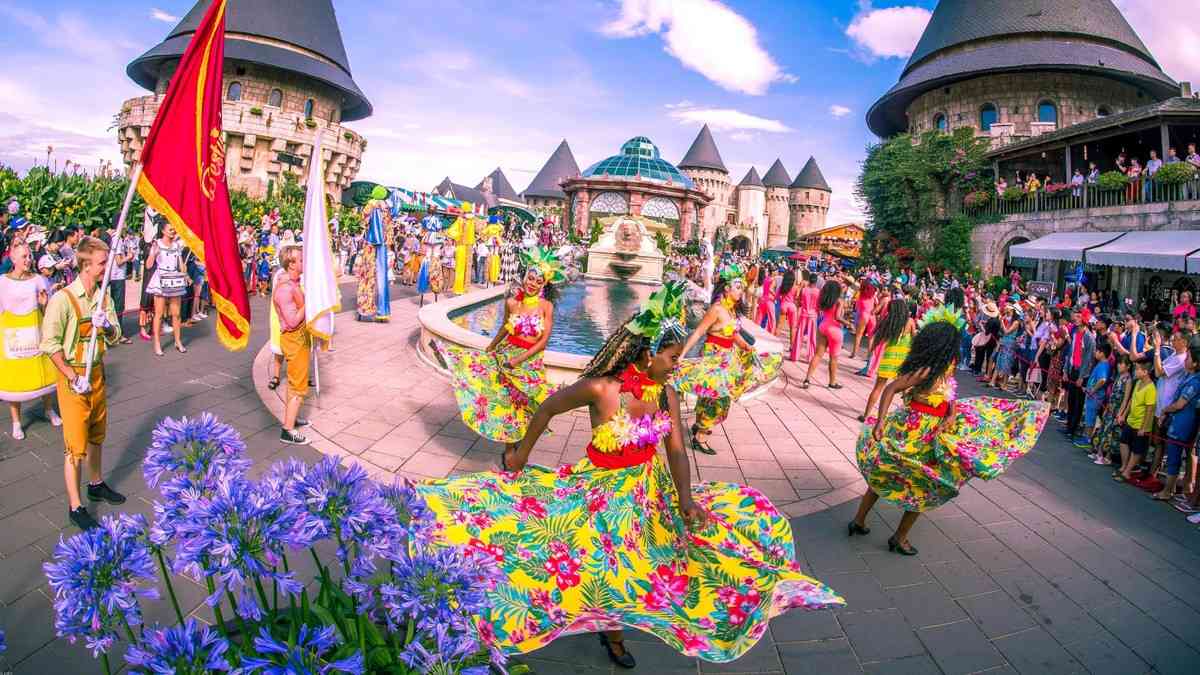 lễ hội carnival - b&agrave; n&agrave; hill đ&agrave; nẵng
