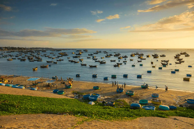 chợ l&agrave;ng ch&agrave;i mũi n&eacute;
