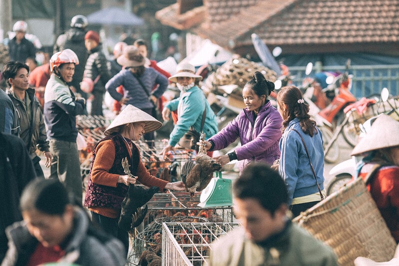 Chợ phi&ecirc;n Bắc H&agrave; ng&agrave;y n&agrave;o