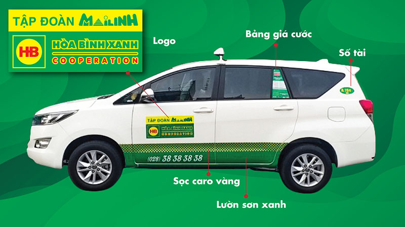 Taxi Hòa Bình Xanh hợp tác cùng Mai Linh