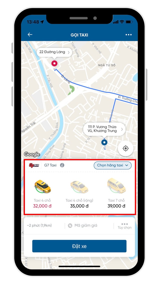 kinh nghiệm đi taxi
