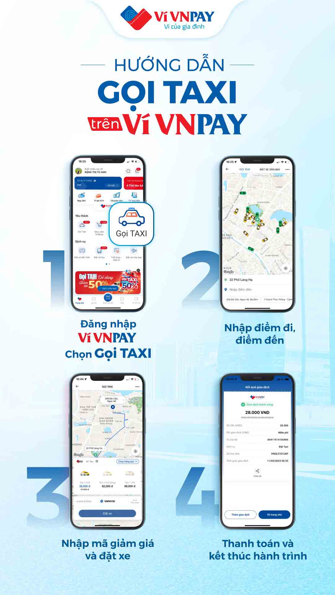 đặt taxi mai linh