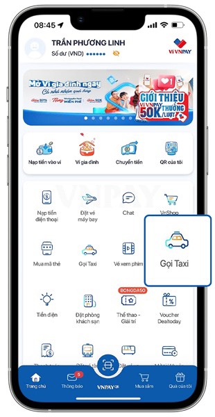 gọi xe taxi 7 chỗ