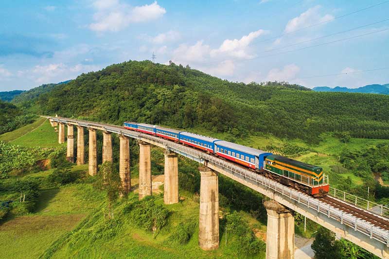 du lịch bằng t&agrave;u hỏa
