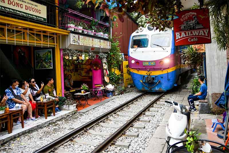 du lịch bằng t&agrave;u hỏa