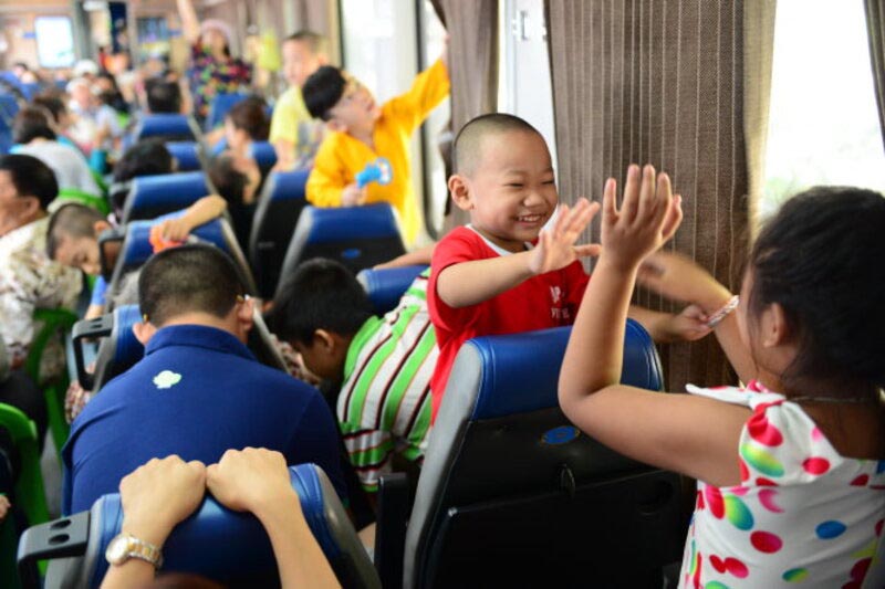Quy định mua v&eacute; t&agrave;u cho trẻ em