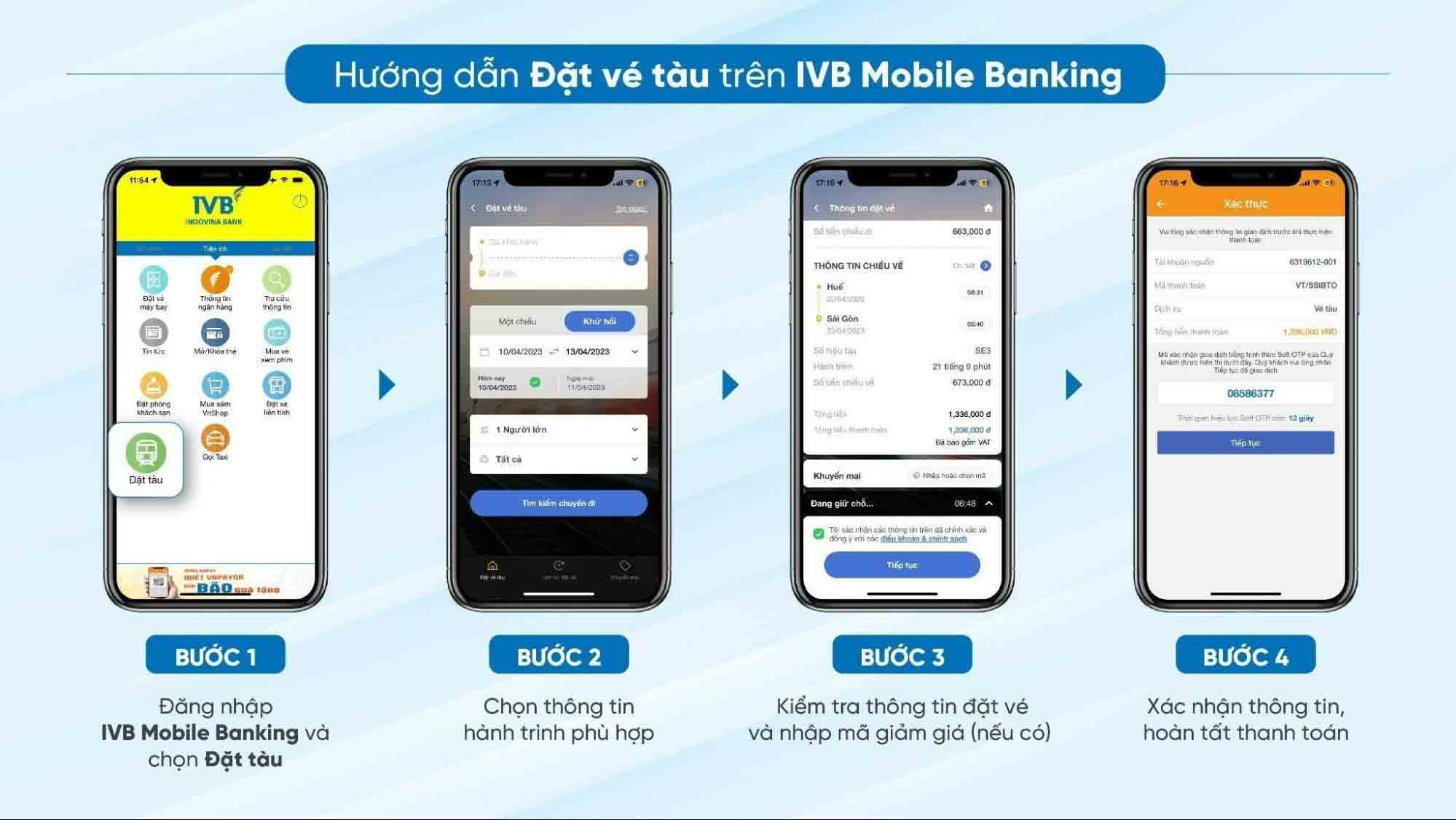 đặt vé tàu Hà Nội Nam Định