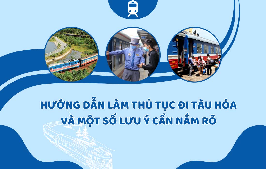 hướng dẫn làm thủ tục đi tàu hỏa
