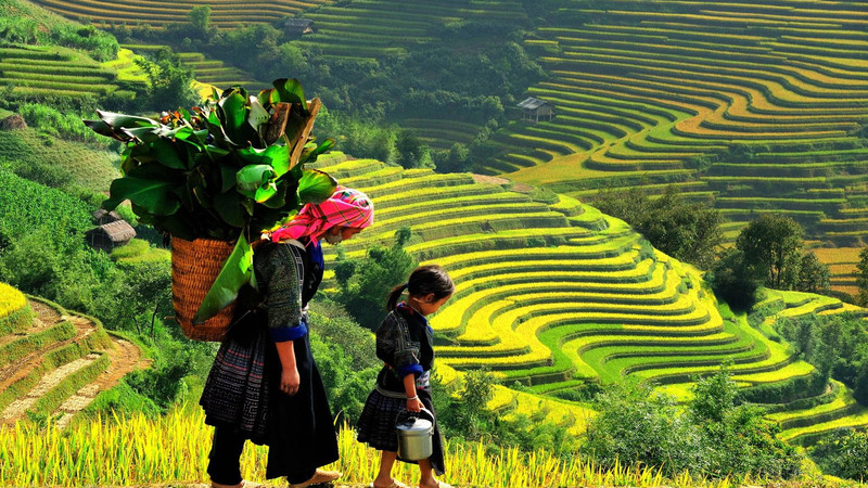 D&acirc;n l&agrave;ng tại Lao Chải - Tả Van 