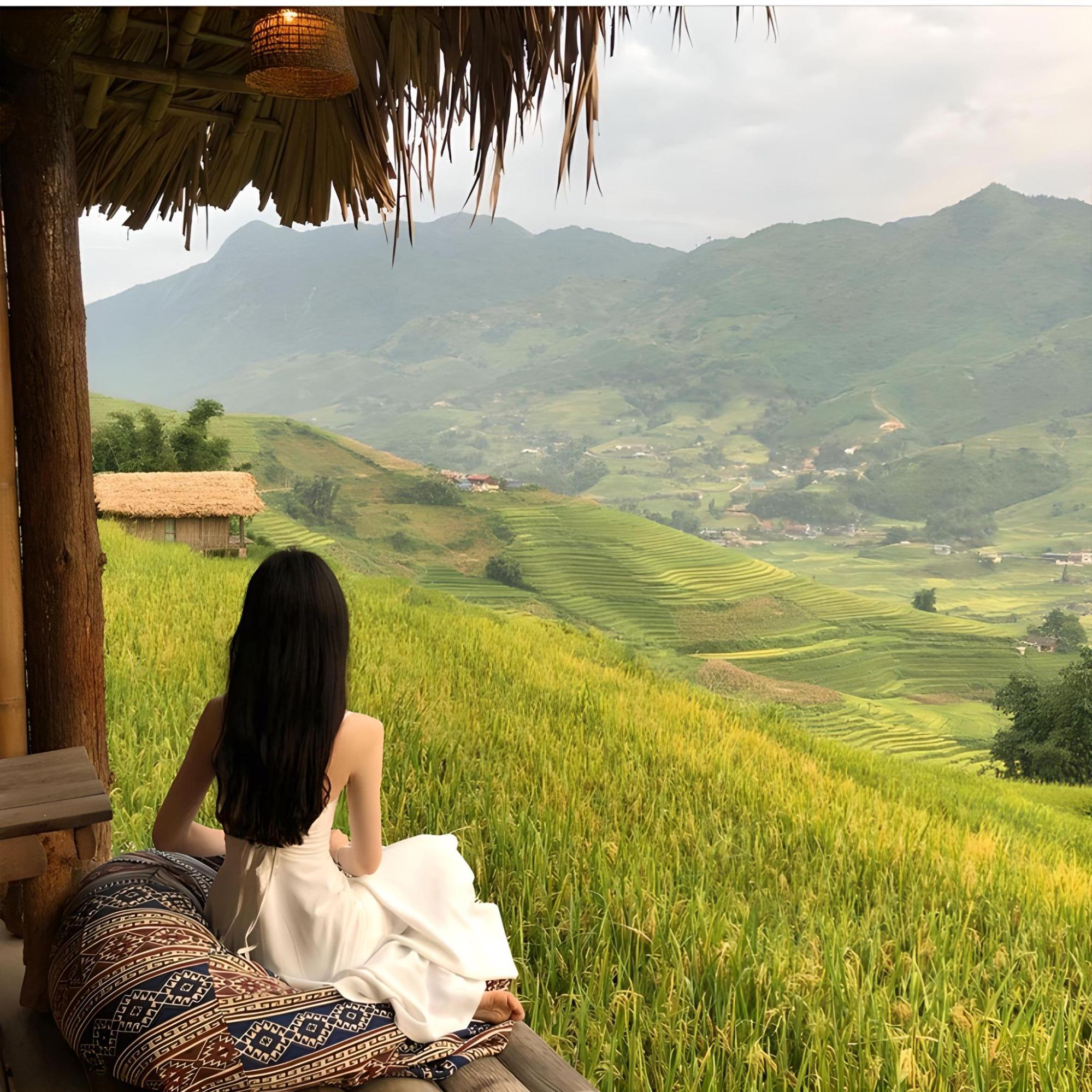 qu&aacute;n cafe ở Sapa