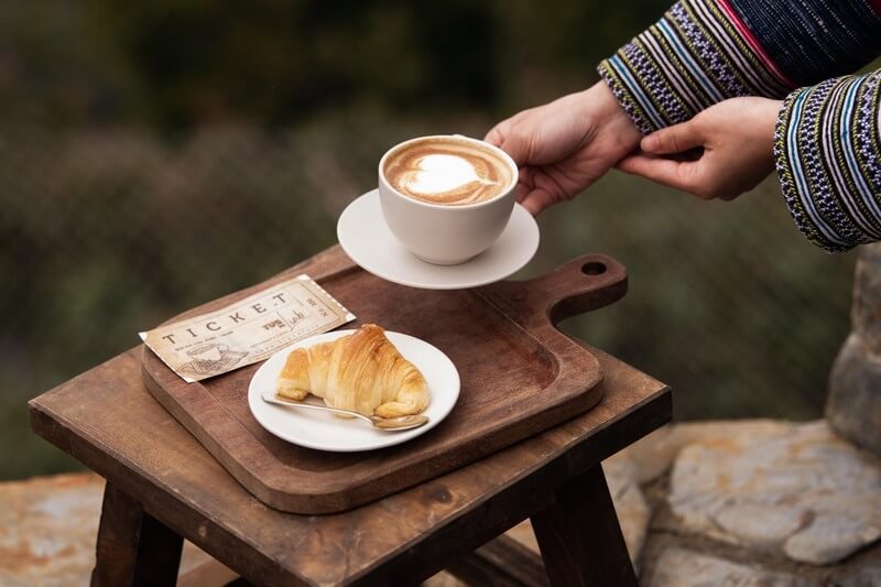 qu&aacute;n cafe tại Sapa