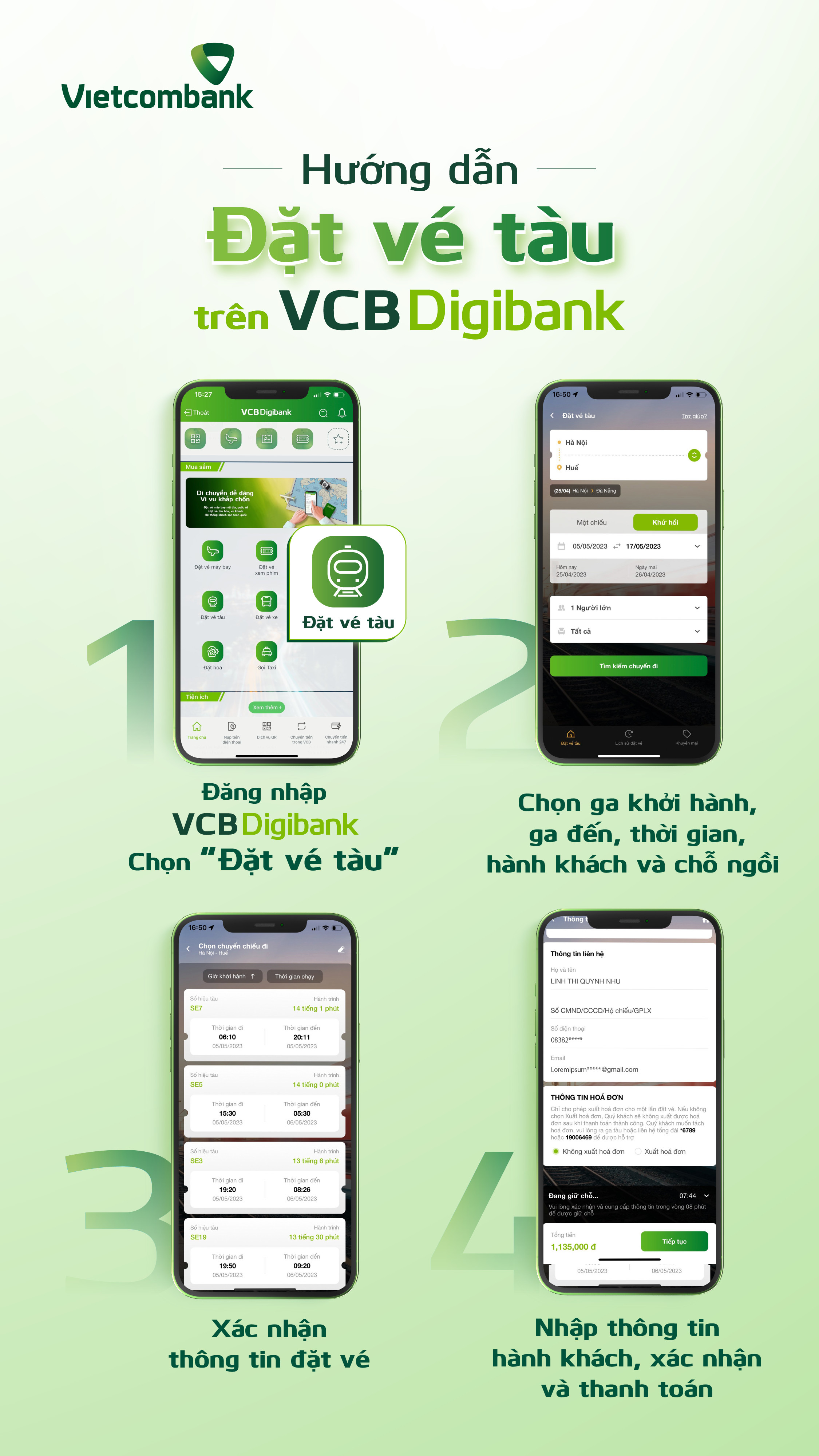 app đặt v&eacute; t&agrave;u