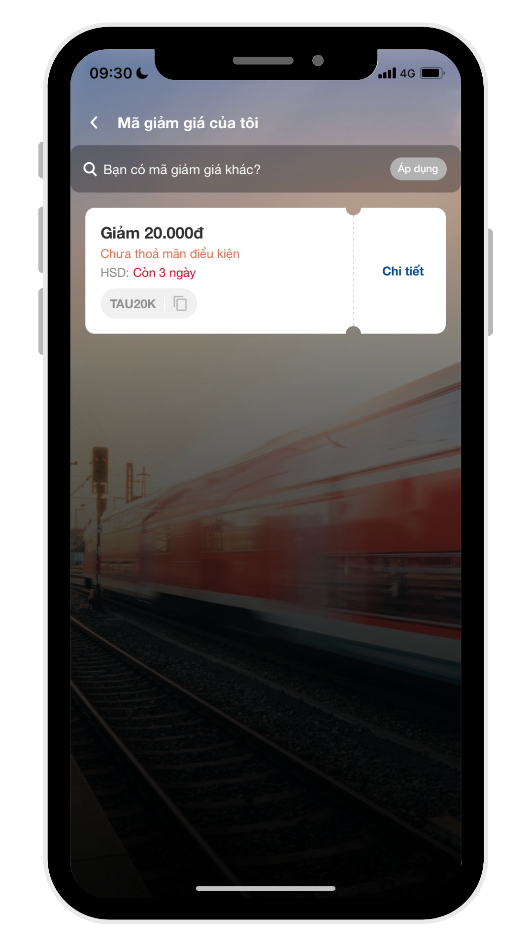hướng dẫn mua vé tàu online