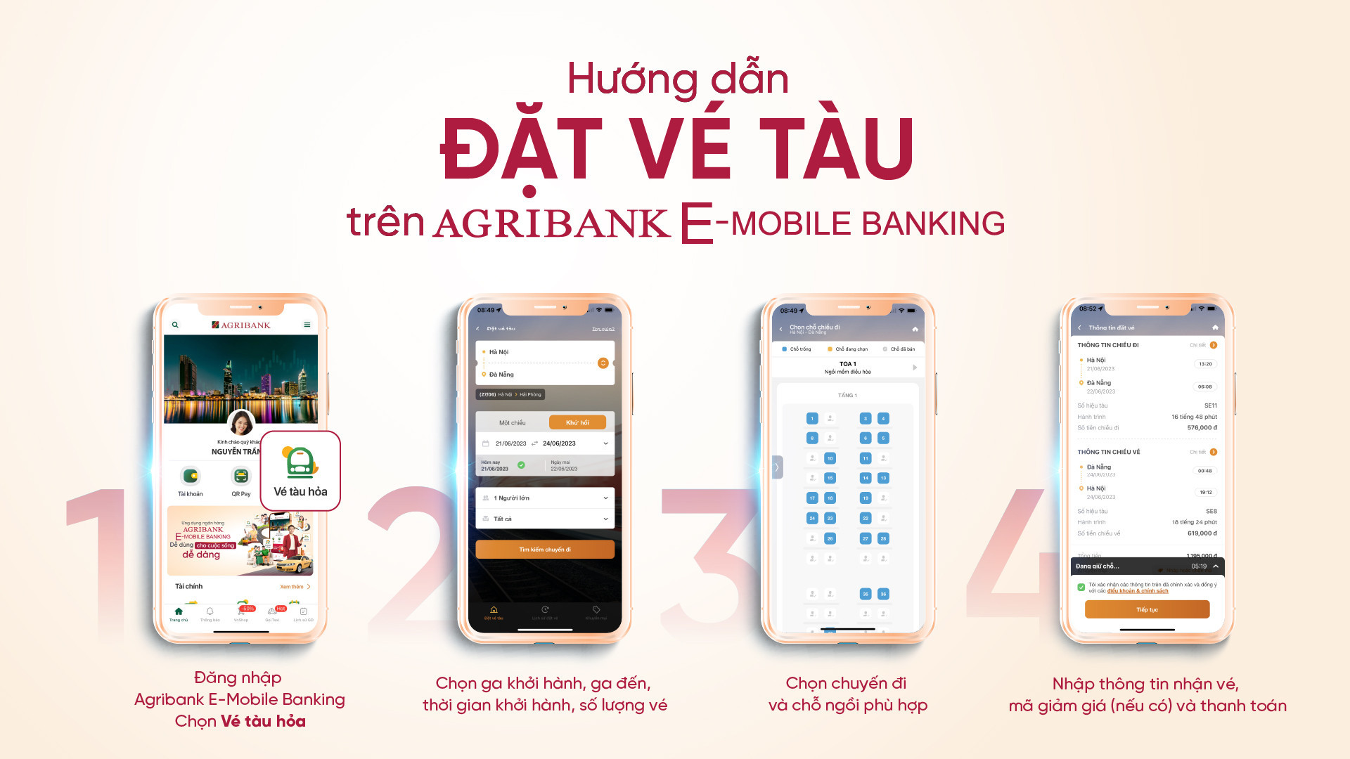 cách đặt vé tàu lửa online