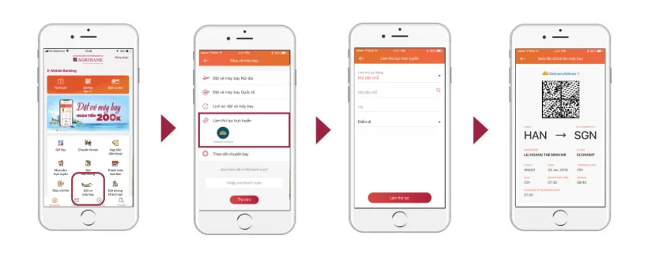 bay quốc tế c&oacute; check-in online được kh&ocirc;ng