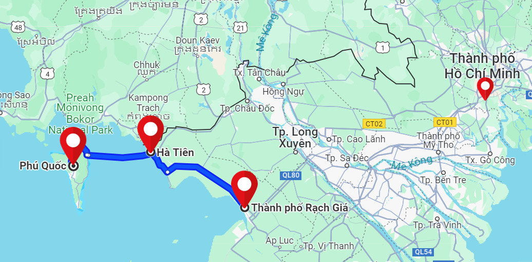 T&agrave;u cao tốc Ph&uacute; Quốc