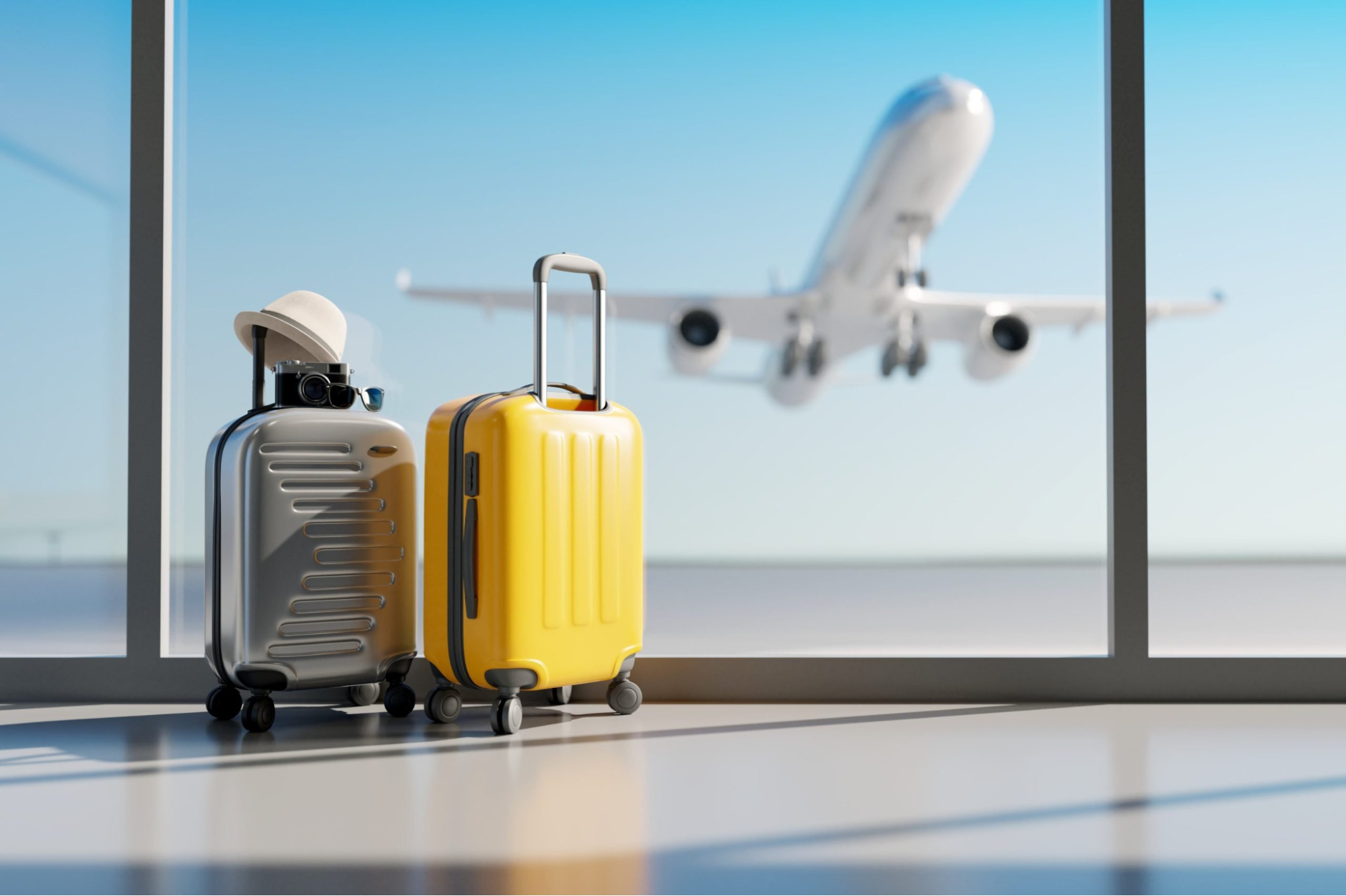 Lần đầu đi m&aacute;y bay quốc tế