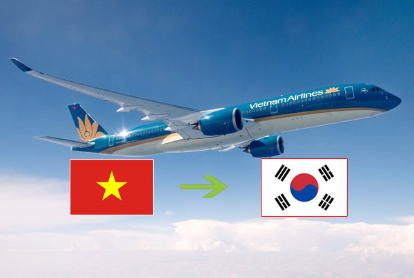 v&eacute; m&aacute;y bay từ H&agrave; Nội sang H&agrave;n Quốc bao nhi&ecirc;u tiền