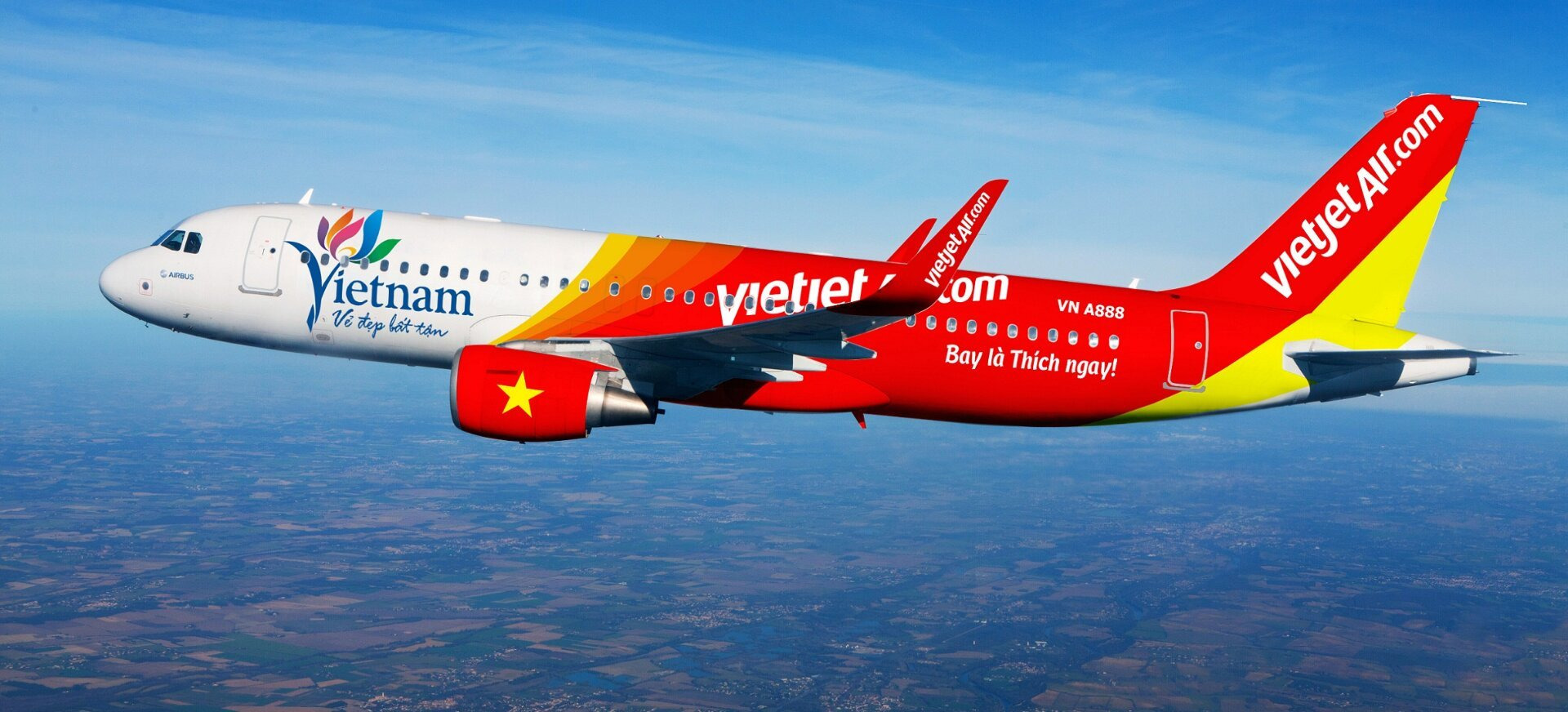 gi&aacute; v&eacute; m&aacute;y bay H&agrave;n - Việt của h&atilde;ng Vietjet Air