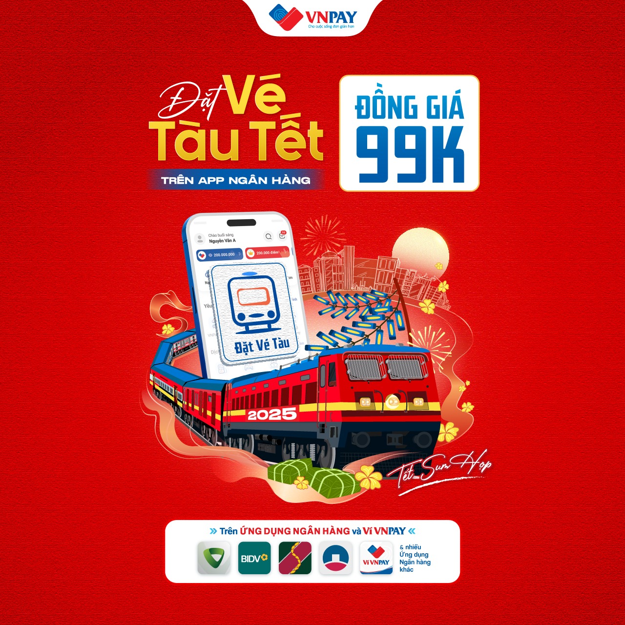 đặt v&eacute; t&agrave;u tết