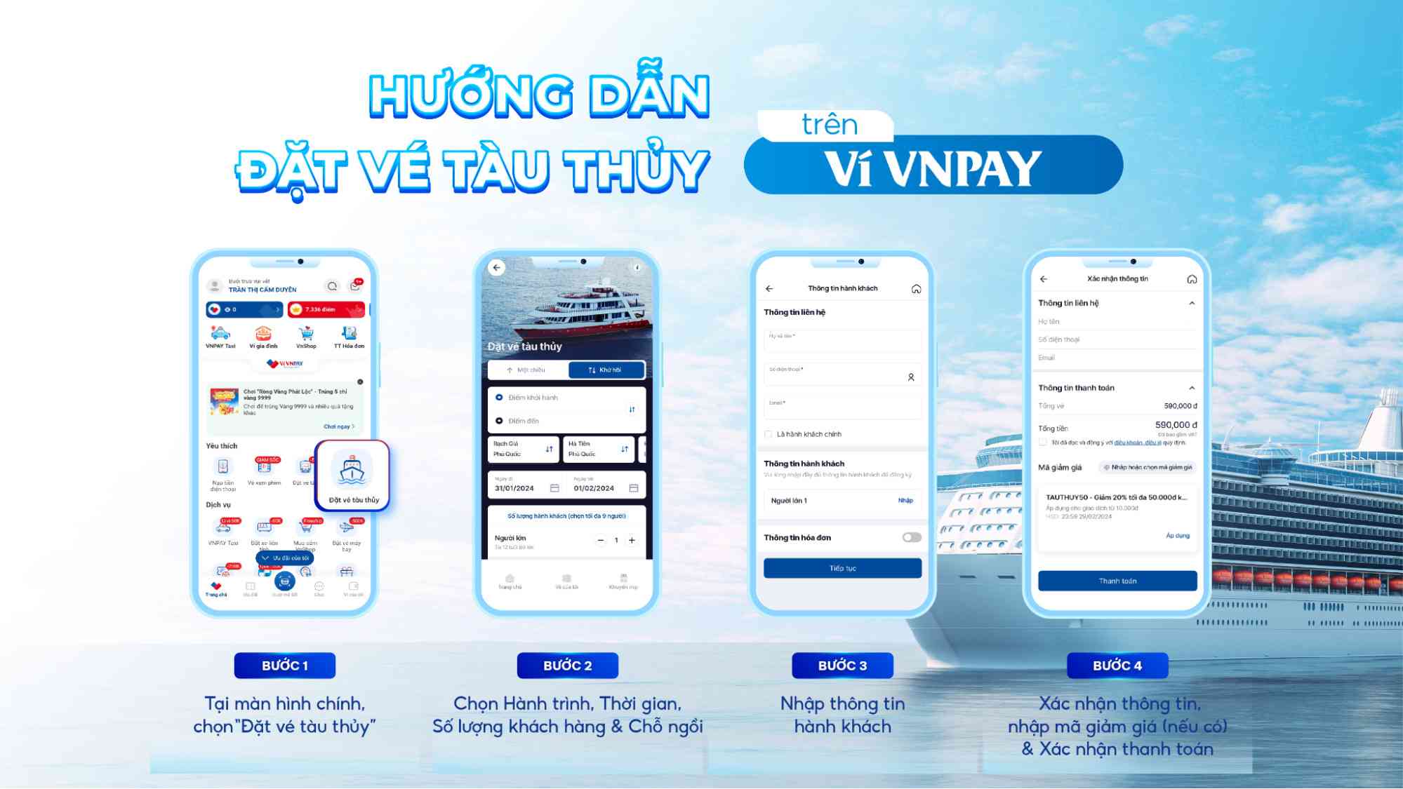 Kinh nghiệm chống say sóng khi đi tàu cao tốc
