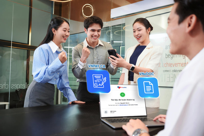 Quy trình đăng ký chữ ký số được thực hiện trực tuyến, đơn giản và hoàn tất đăng ký trên một nền tảng thống nhất