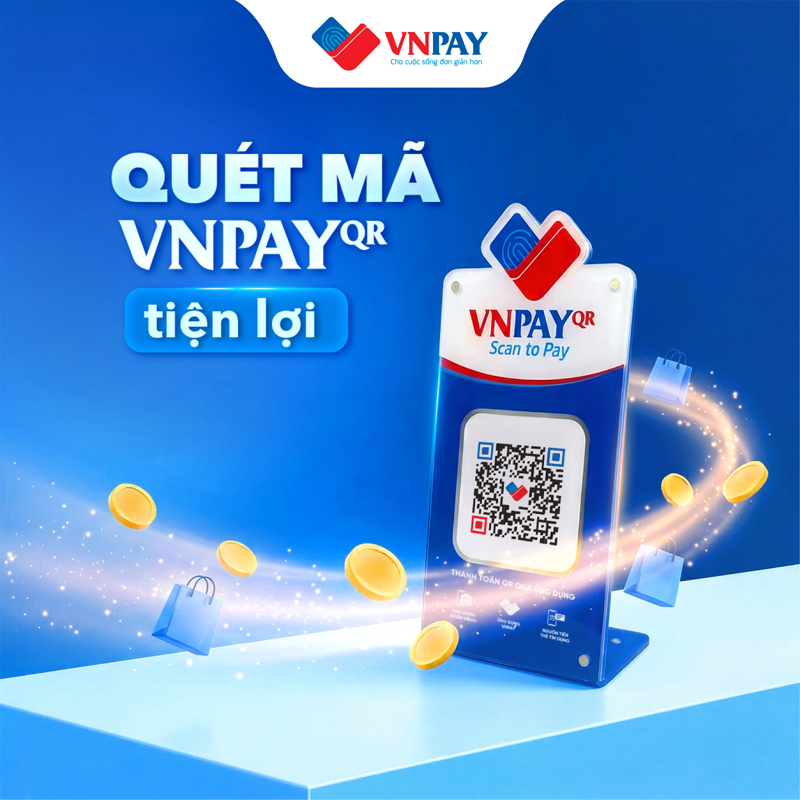 Thanh toán bằng mã QR giúp nhận tiền nhanh, hạn chế nhầm lẫn và theo dõi giao dịch thuận tiện hơn trong quá trình bán hàng