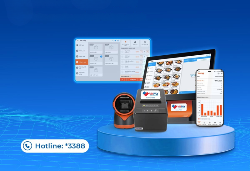 Hệ thống POS là giải pháp hỗ trợ thực hiện các nghiệp vụ bán hàng và quản lý doanh thu cho cửa hàng