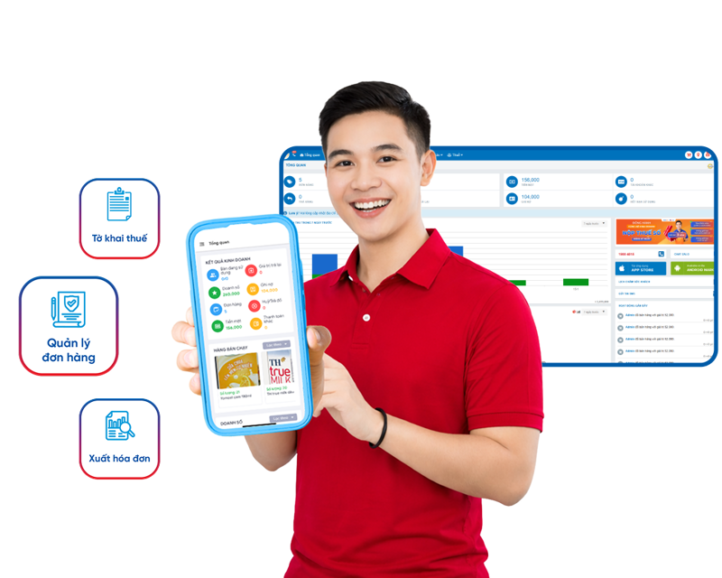 Dữ liệu b&aacute;n h&agrave;ng được tự động cập nhật v&agrave;o hệ thống để chủ cửa h&agrave;ng dễ d&agrave;ng quản l&yacute; v&agrave; kiểm so&aacute;t