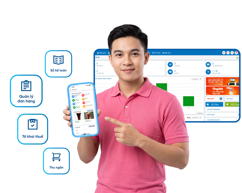 Phần mềm bán hàng & kê khai thuế