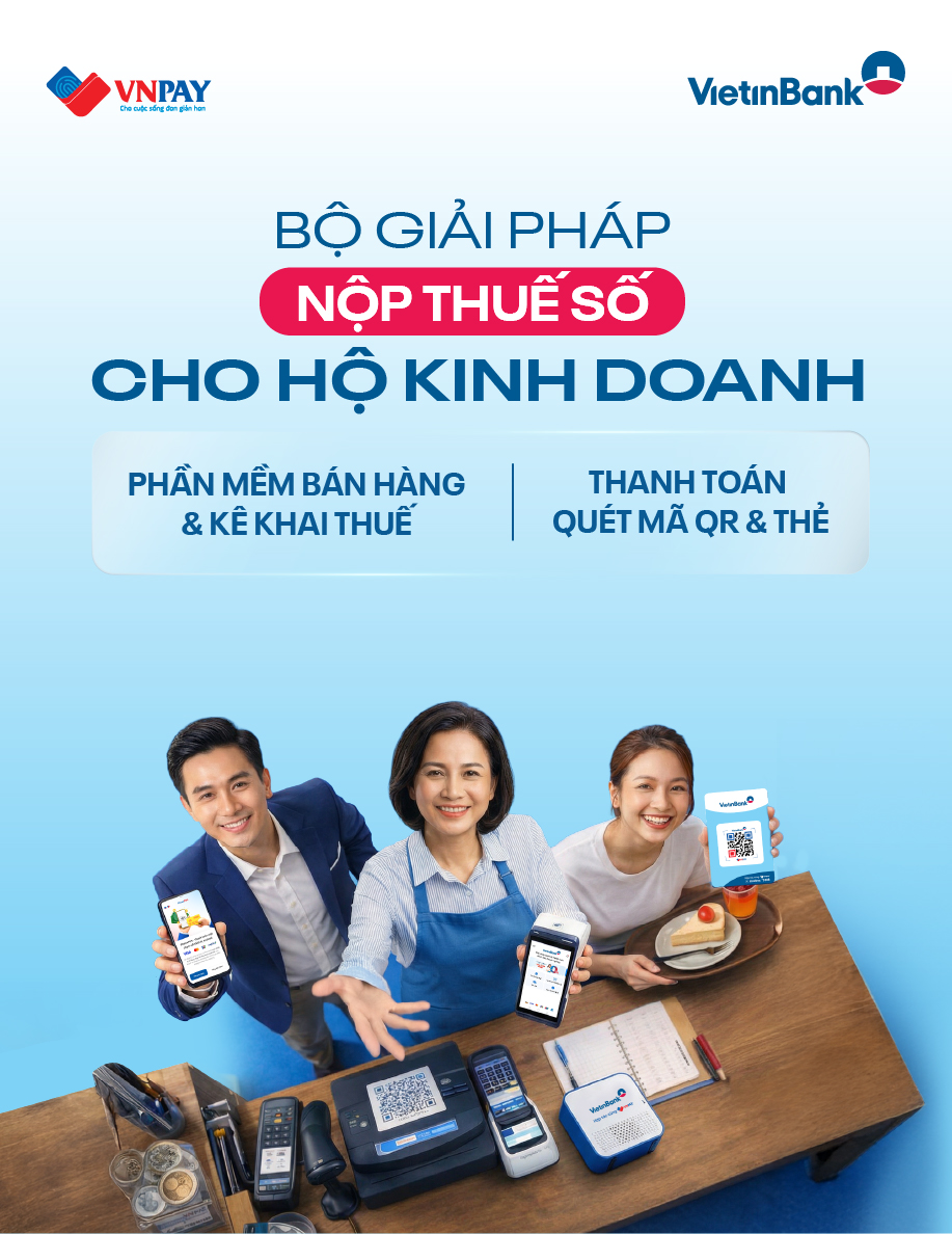 VietinBank x VNPAY - Giải pháp Nộp thuế số